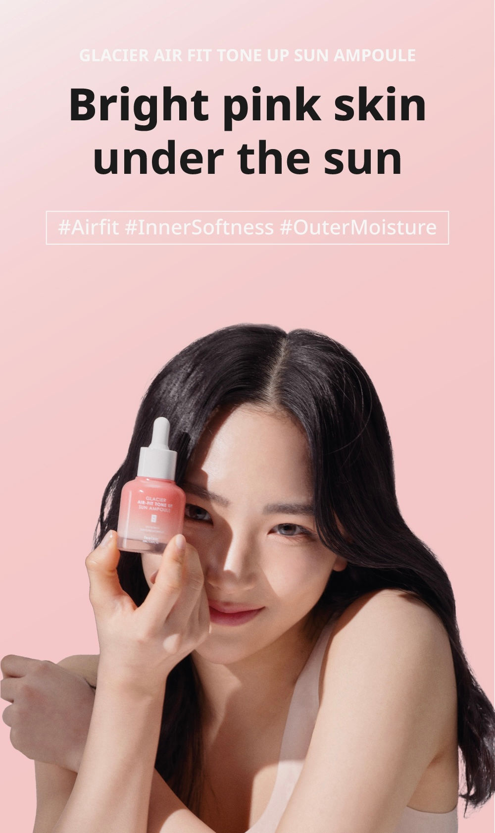 Feelxo Glacier Air-Fit Tone Up Sun Ampoule SPF50+/PA+++ 30ML