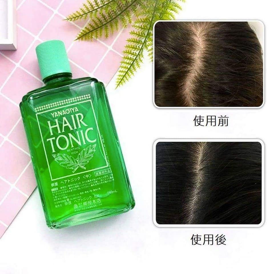 Thumbnail: Yanagiya-Hair Tonic 240ml-Stimulates hair growth-Prevent dandruff-Made in Japan