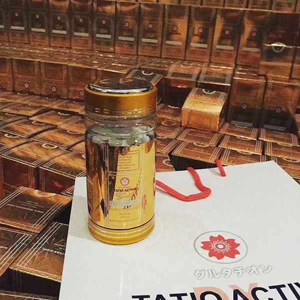 Thumbnail: Tatiomax Gold Glutathione Whitening Gel Capsules