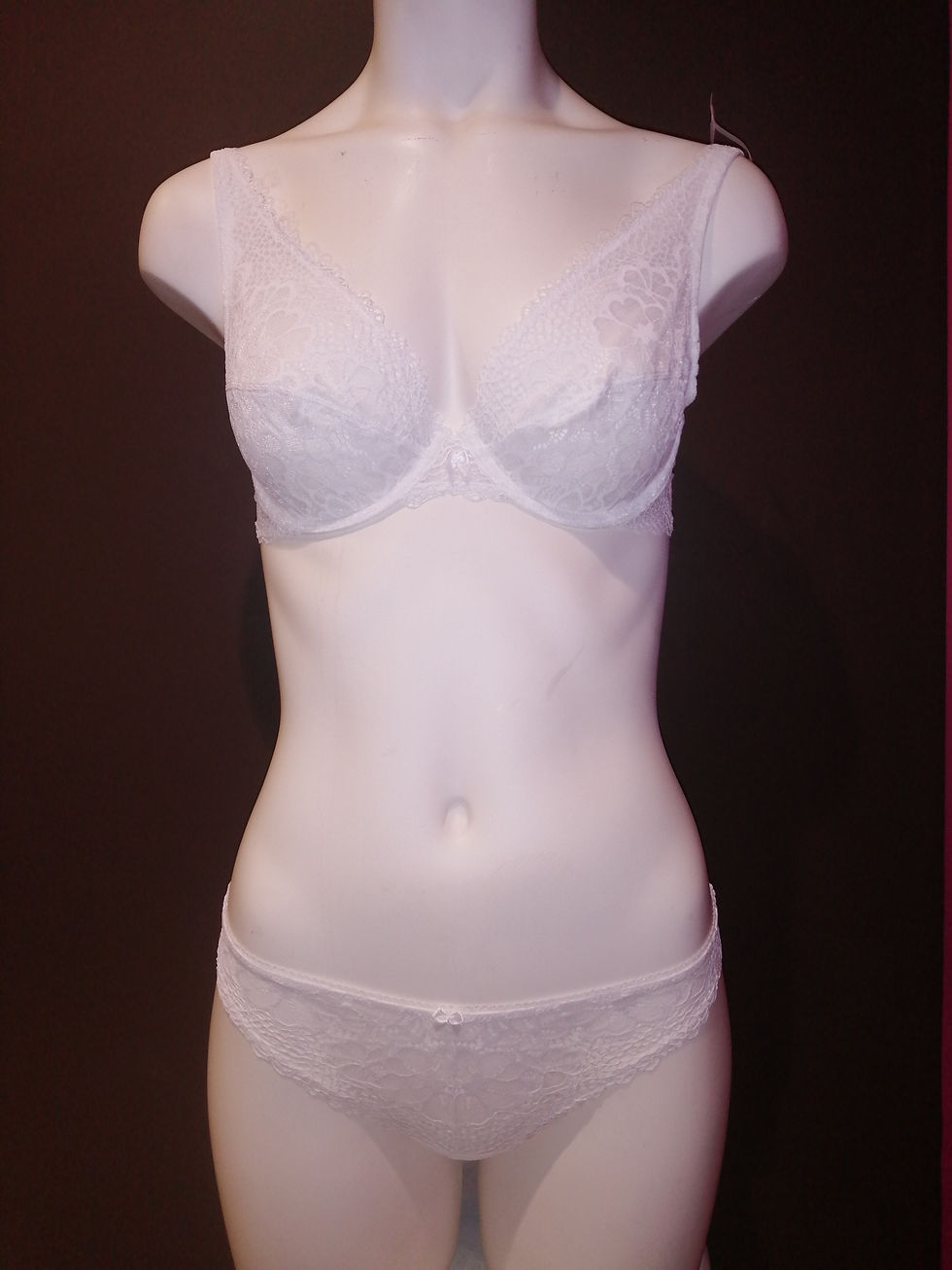 N°15B - Ensemble blanc dentelle