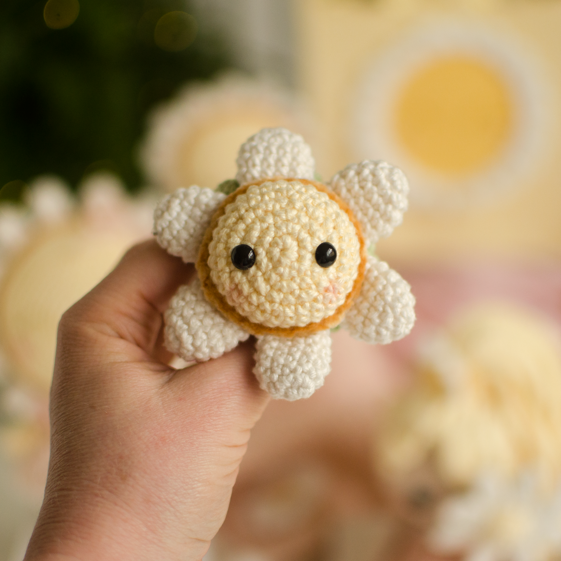 E-book Receita Chocalho Margarida amigurumi