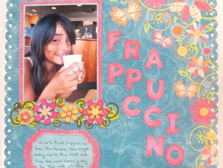 Scrapbook Sunday: Frappuccino!
