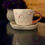 Thumbnail: Aesthetic Cup with Pink Bow Design & Saucer