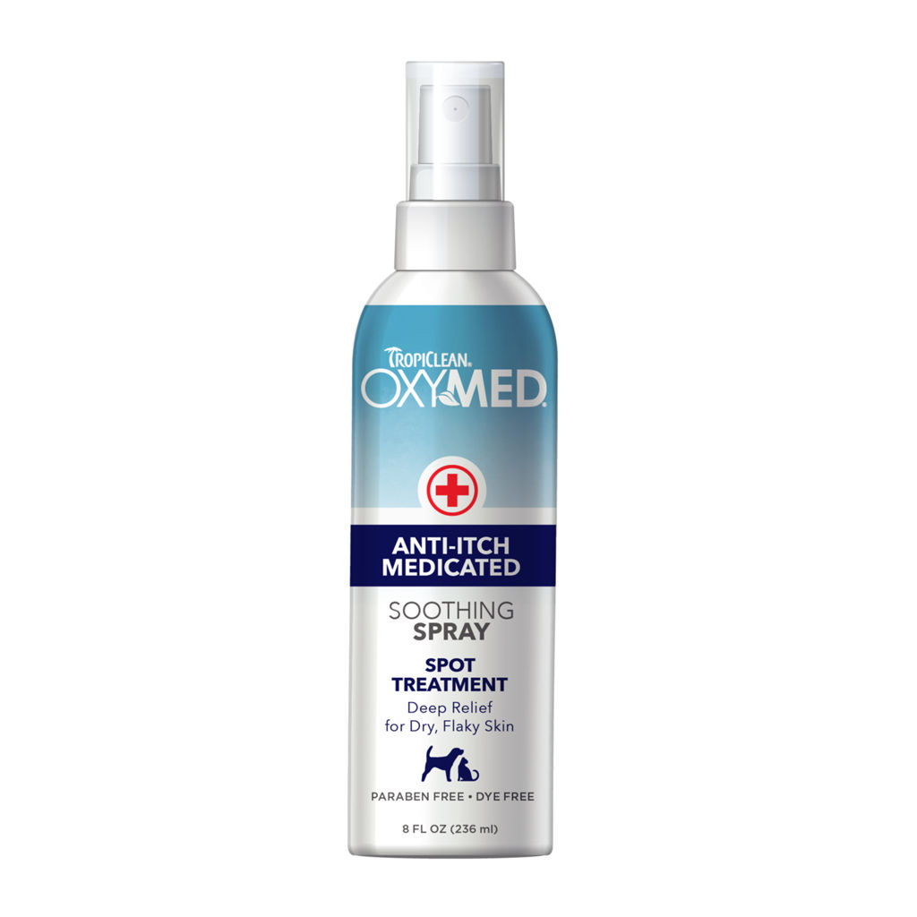 Tropiclean Oxy Med Spray Medicado Anti Comezon