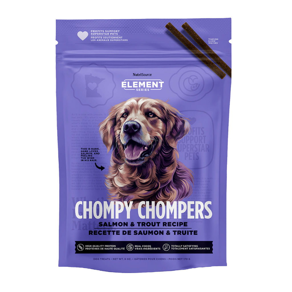 Nutrisource Element Chompy Chompers salmon & trout treat