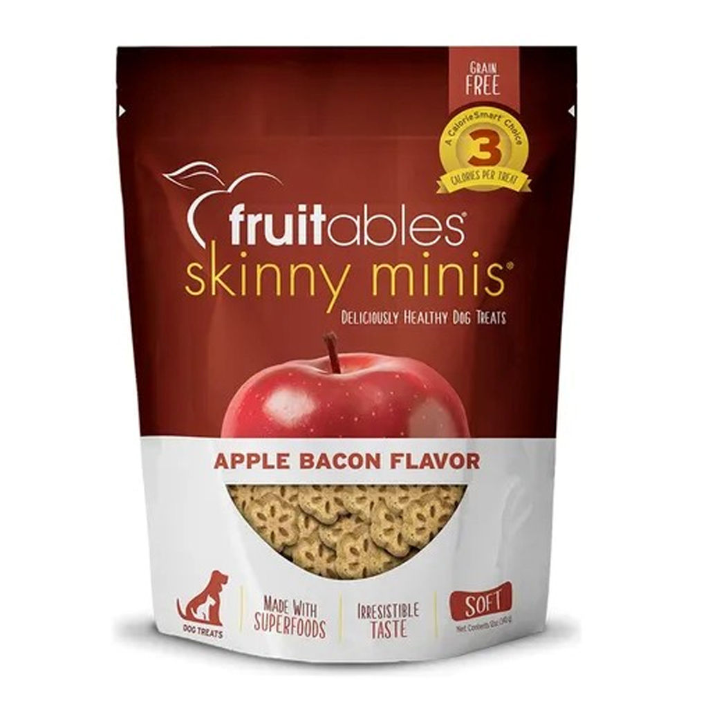 Fruitables Dog Treats Skinny Minis Tocino & Manzana