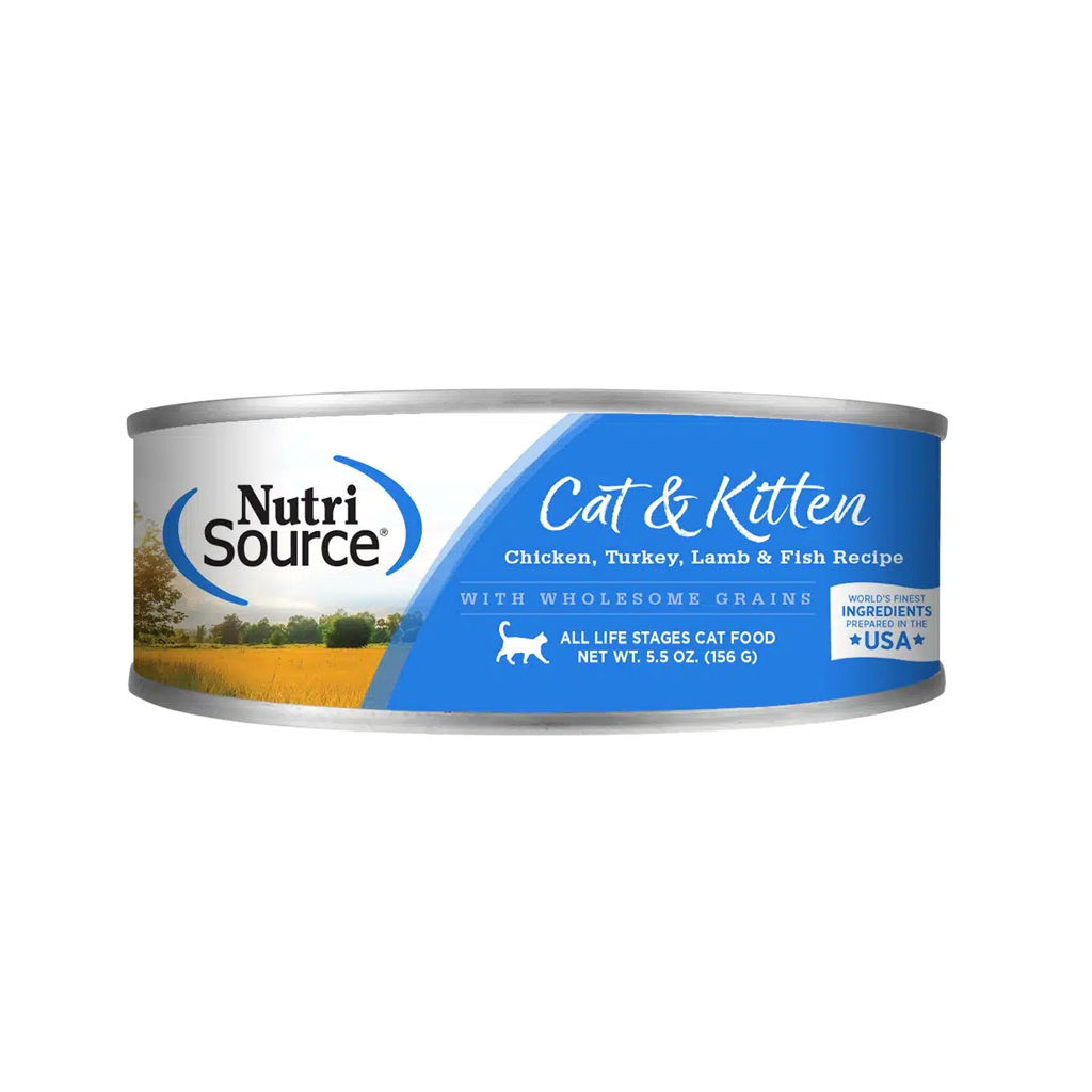 Nutrisource Feline Lata Pollo, Cordero, Pavo y Pescado