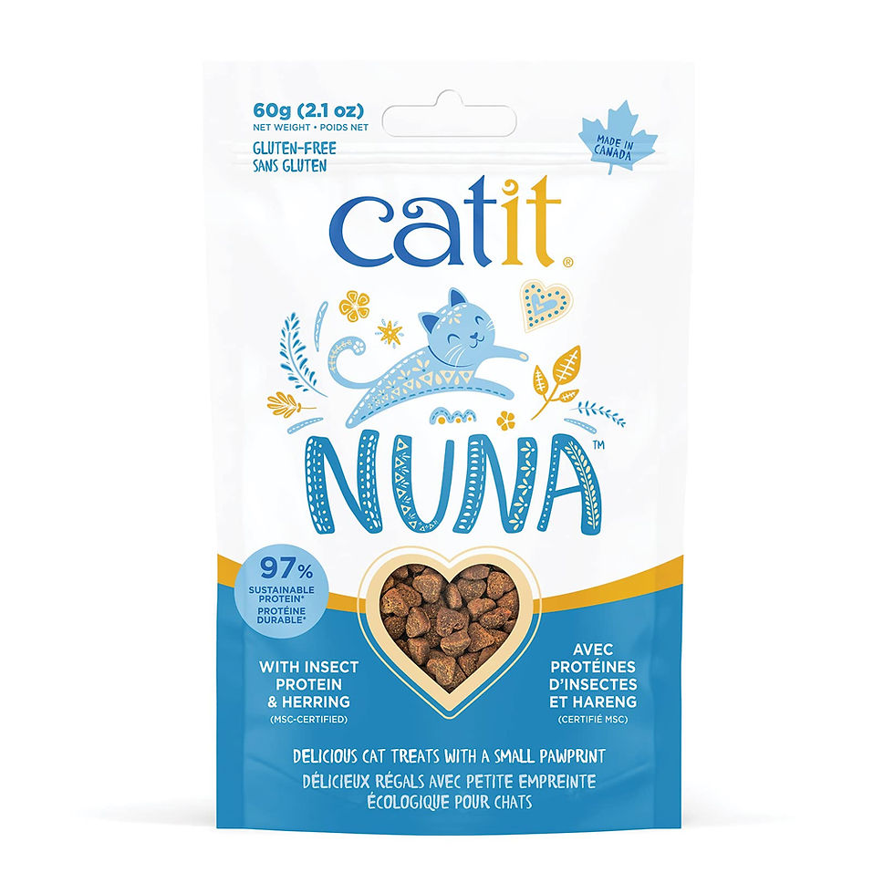 Catit Nuna Proteina De Insecto y Arenque - 60gr