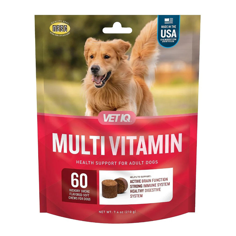 VetIQ Multivitamínico - 60 Uni.