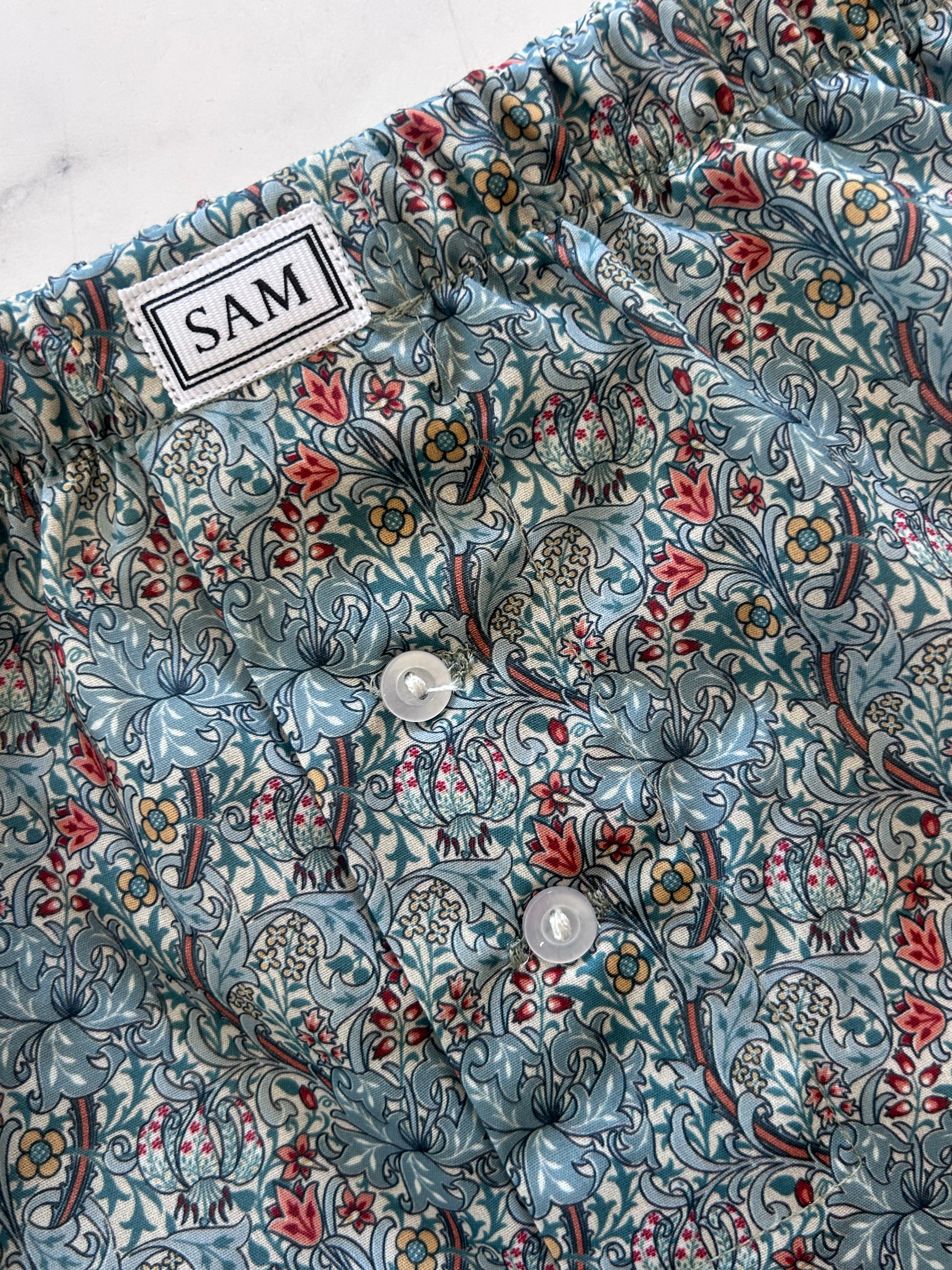 Men's William Morris Sleep Shorts