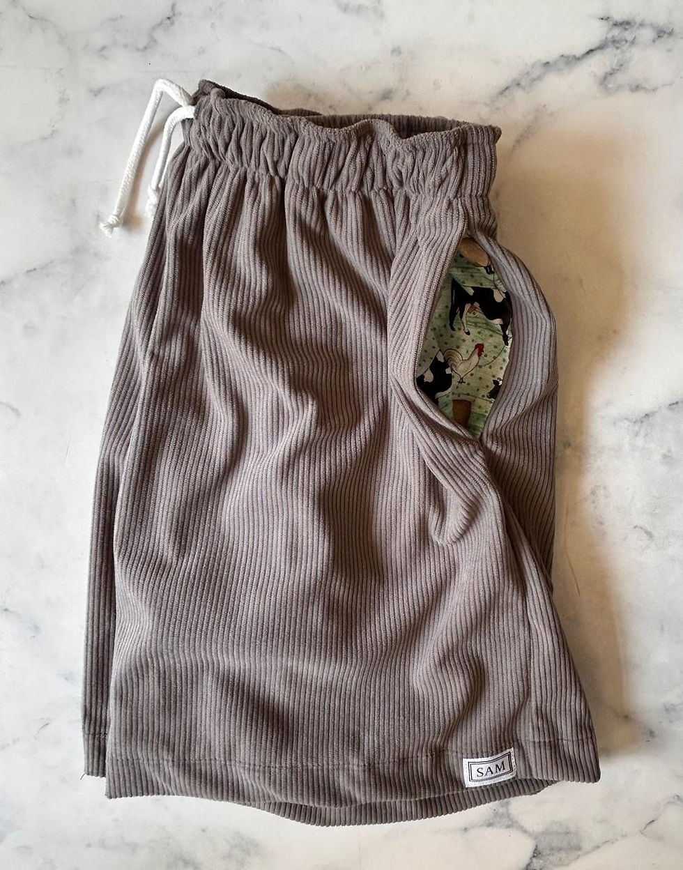 Thumbnail: Mocha Men's Corduroy Shorts