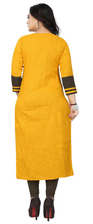 Thumbnail: Yellow Printed Kurti