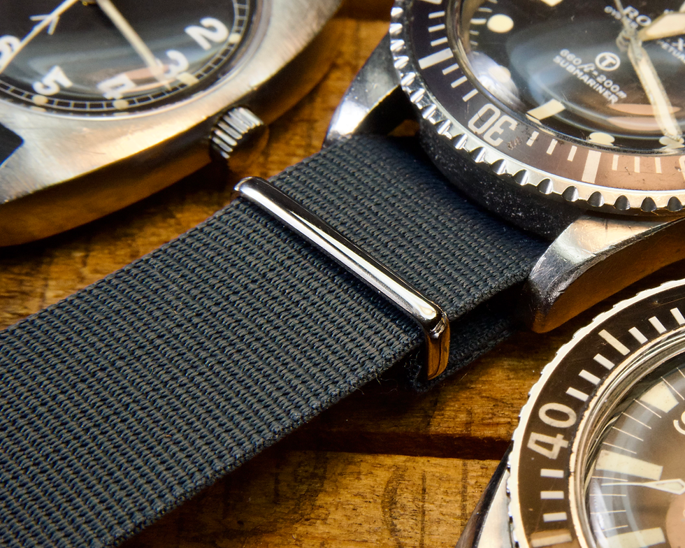 Thumbnail: 18mm Phoenix Strap - Admiralty Grey
