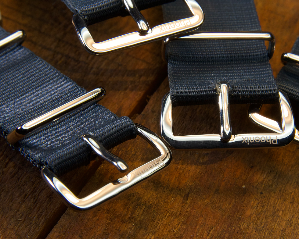 Thumbnail: 18mm Phoenix Strap - Admiralty Grey