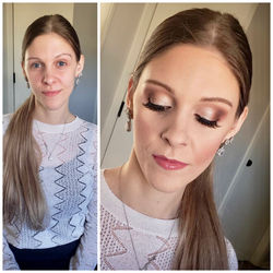 Before and After Makeup