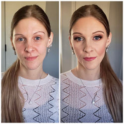 Before and After Makeup
