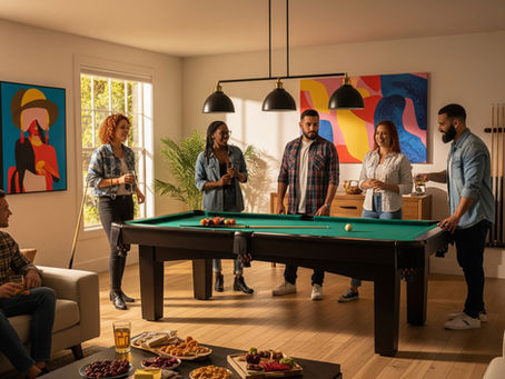 10 Ideas para Disfrutar tu Mesa de Billar en Casa