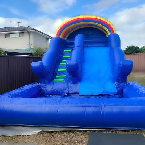 Wet Slide Jumping Castle