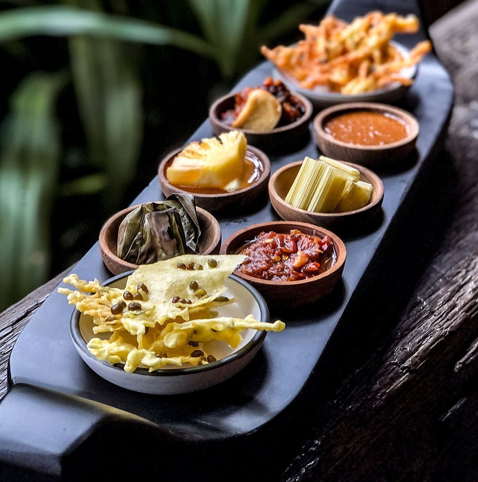 Upmarket Indonesian Food Ubud