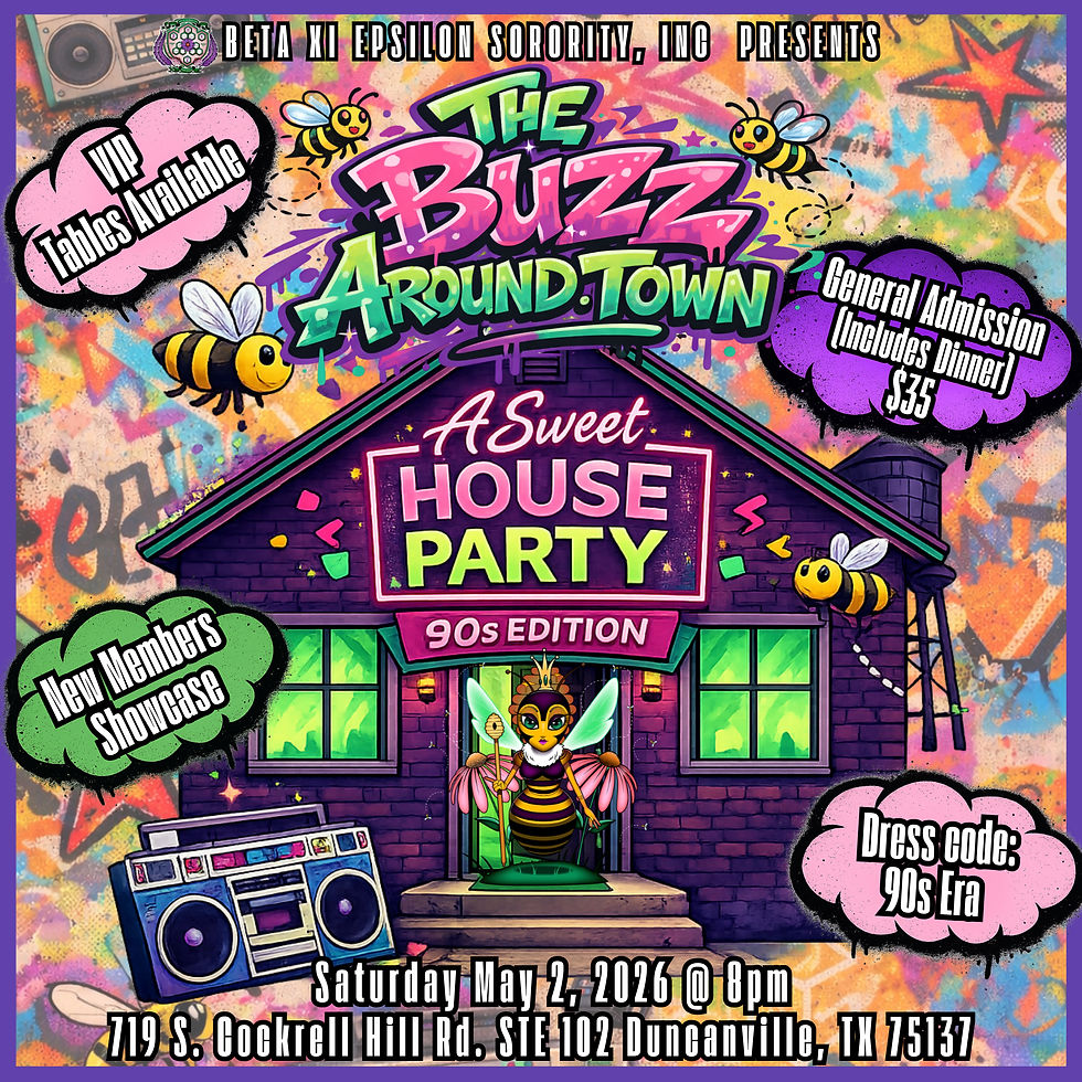 VIP Table - Buzz of the Town : A Sweet House Party