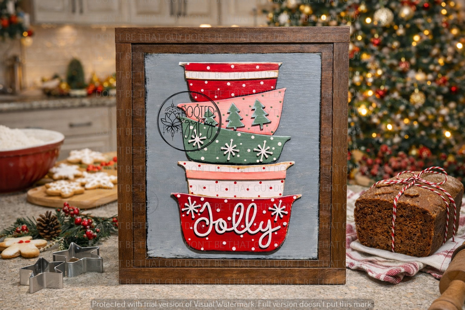 Jolly Baking Sign Shelf Sitter