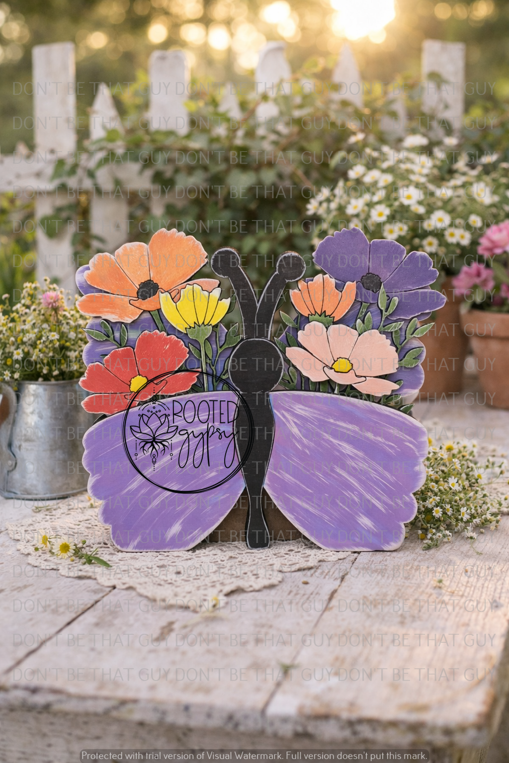 Butterfly Chunky Shelf Sitter