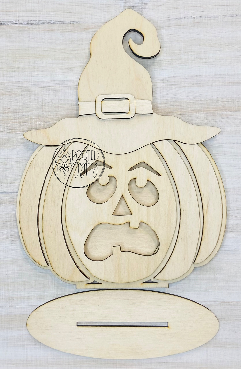 Thumbnail: Light Up Jack O Lantern Shelf Sitters