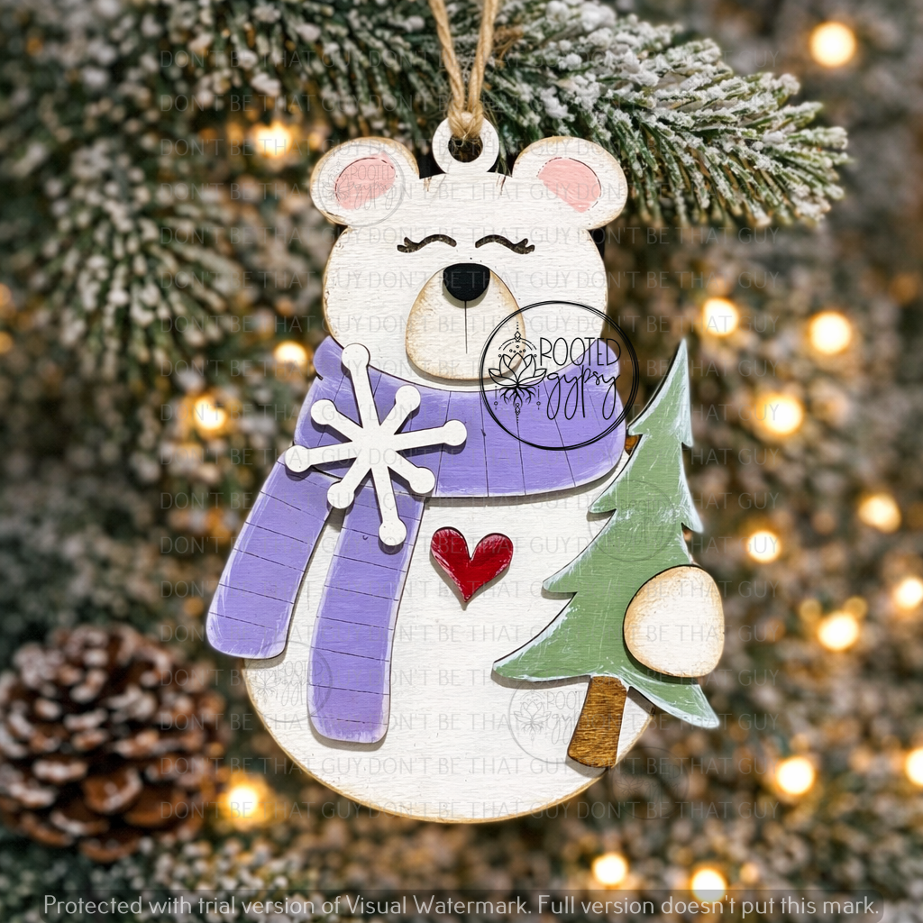 Polar Bear Ornament 