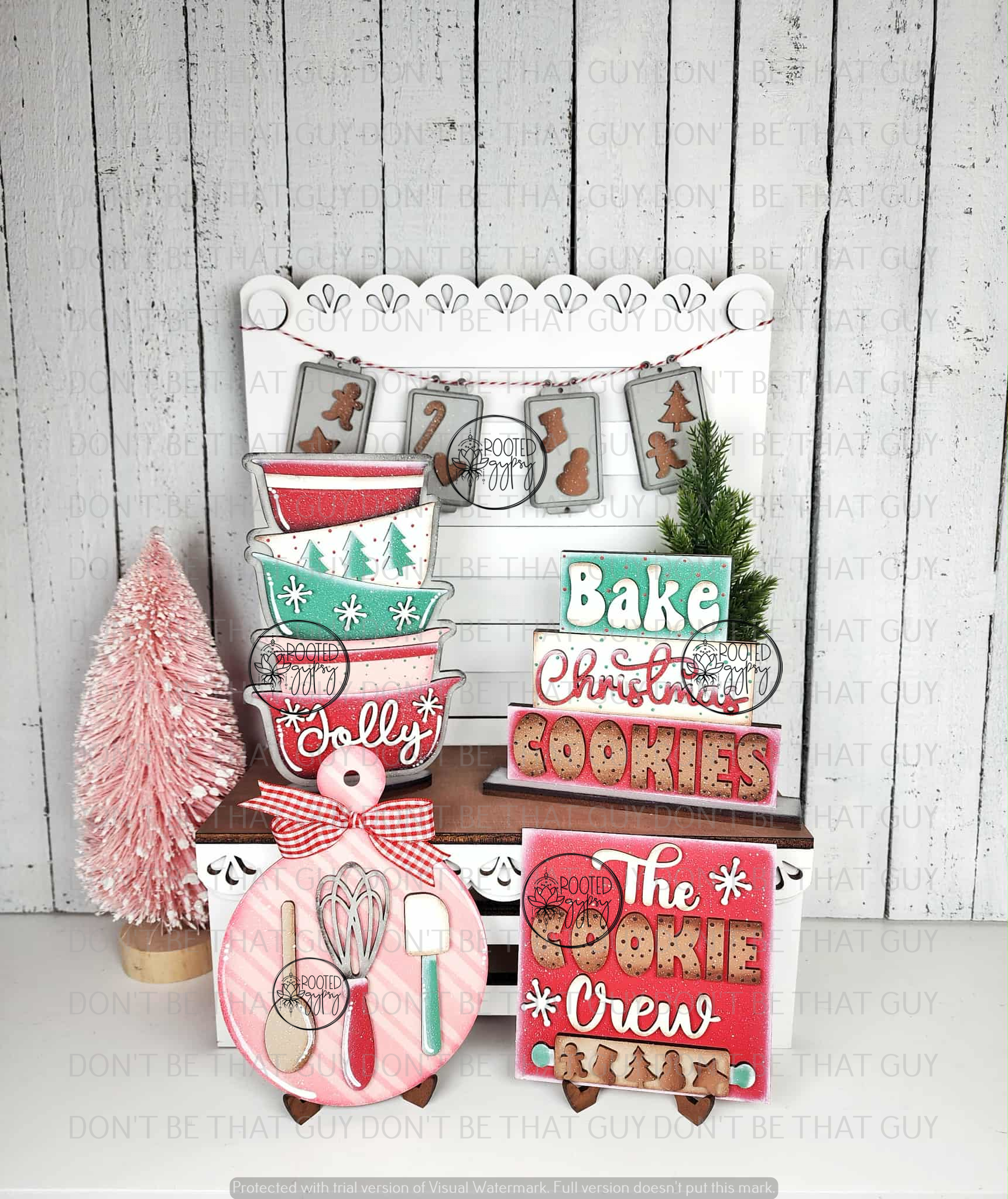 Christmas Baking Decor Set