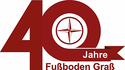 Logo - 40 Jahre Fußboden Graß