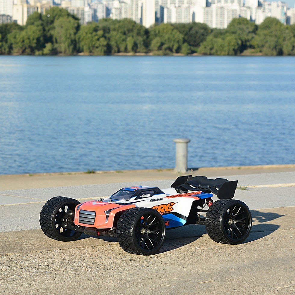 Thumbnail: Land Crusher WHD 1/2 wide wheels Black pair