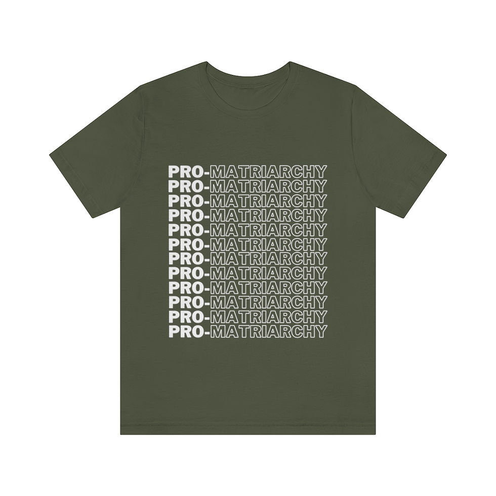 Thumbnail: "Pro Matriarchy" Unisex Jersey Short Sleeve Tee