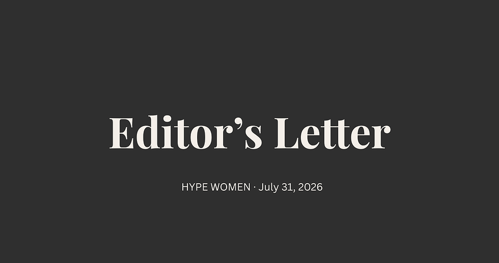 Week of July 27, 2026