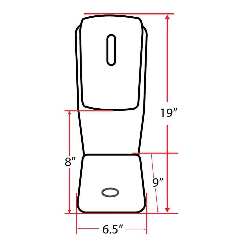 Thumbnail: Touch-Free Hand Sanitizer Dispensing System- Counter Top (Free Shipping)