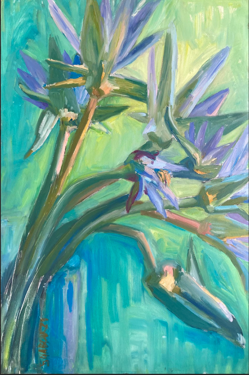 Flower painting by Glory Shabouk