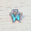 Miniatura: Dije Mariposa Azul