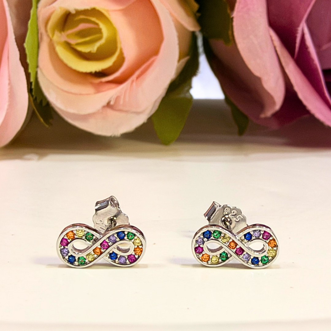 Aretes Infinito Multicolor