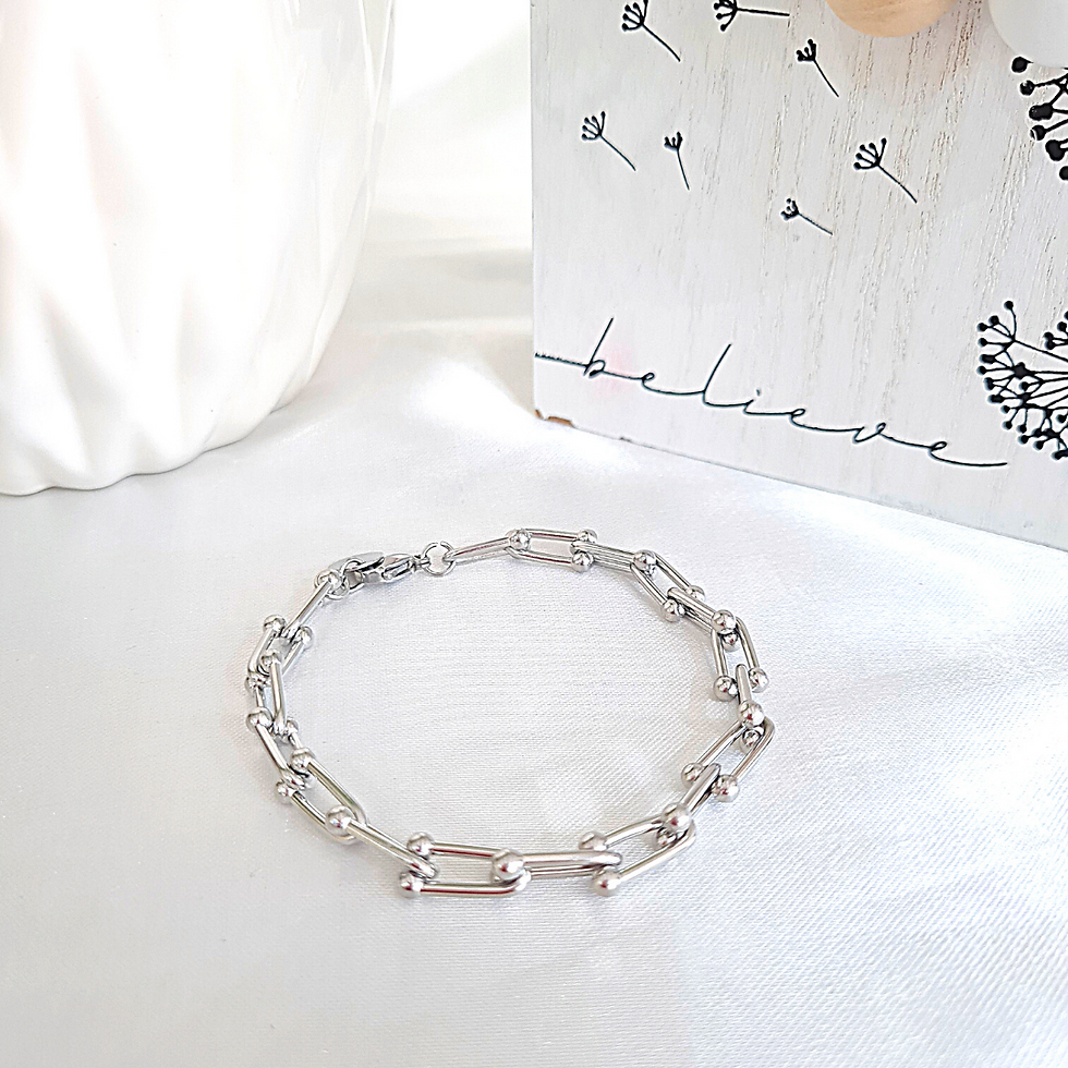 Miniatura: Pulsera Lily Plateada