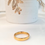 Miniatura: Anillo Liso Dorado