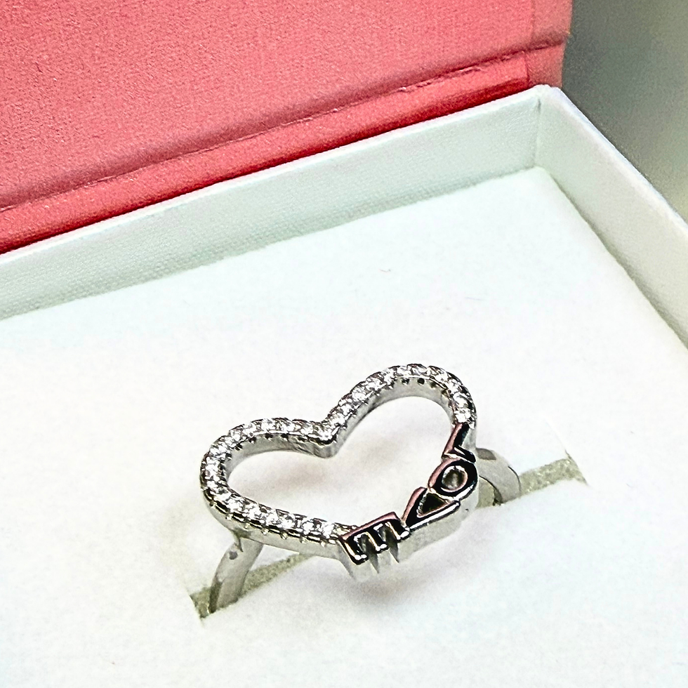 Miniatura: Anillo Corazón LOVE