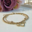 Miniatura: Pulsera Doble Corazón