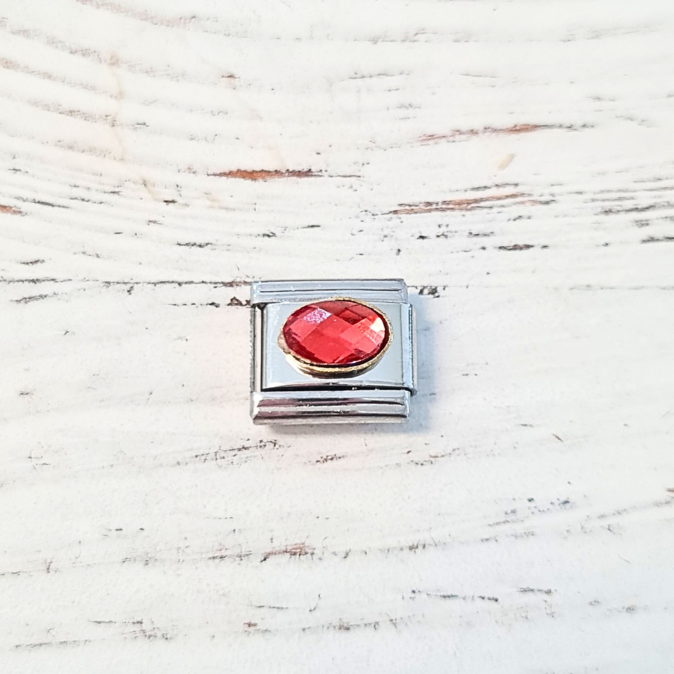 Miniatura: Dije Zircon Ovalo Naranja