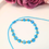 Miniatura: Pulsera Ojo Turco Azul cielo