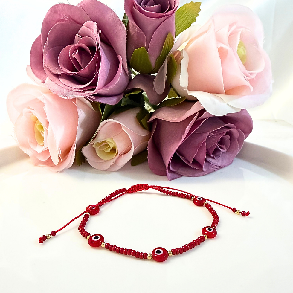Miniatura: Pulsera Hilo Rojo Ojo Turco
