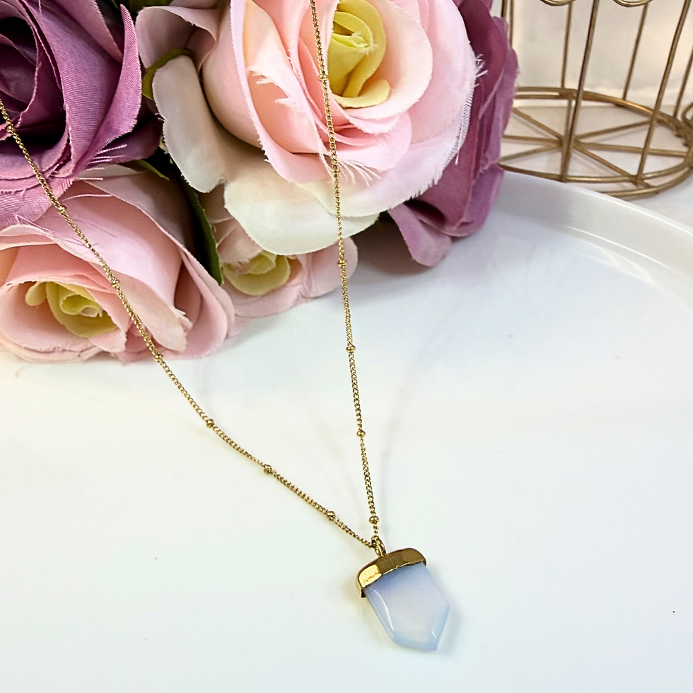 Miniatura: Collar Piedra Lunar