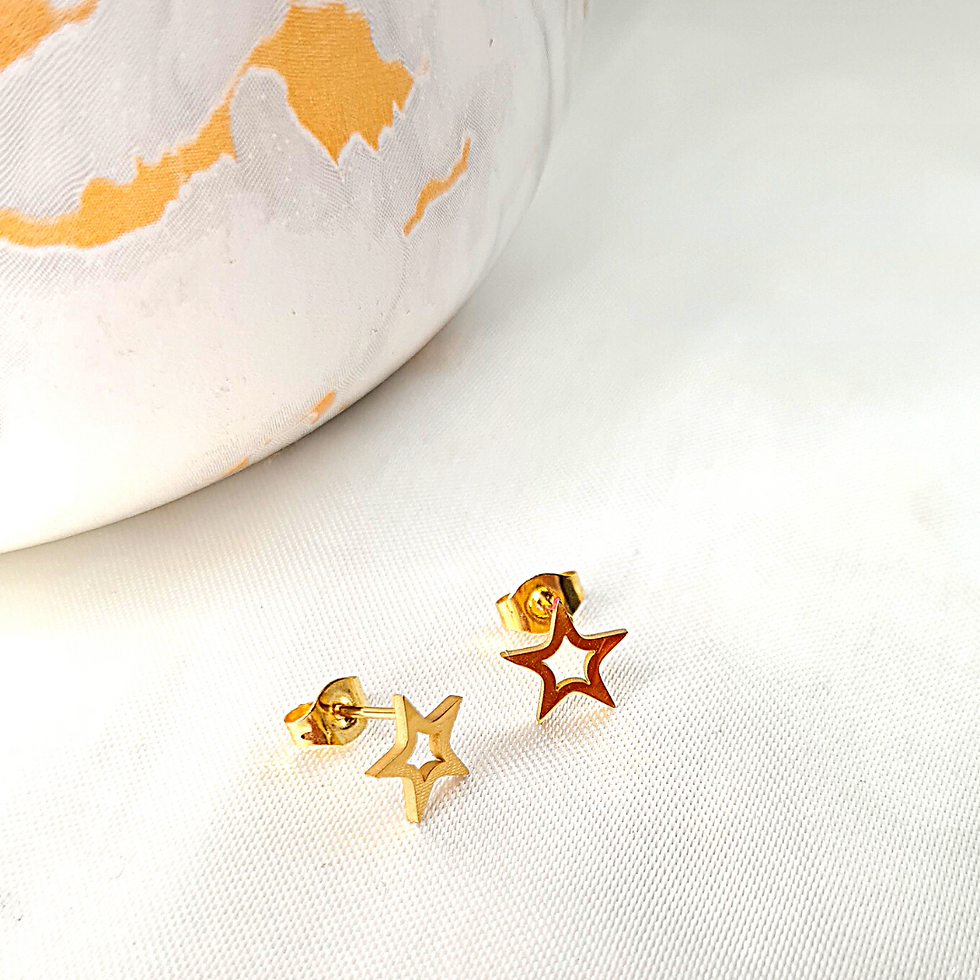 Miniatura: Arete contorno Estrella