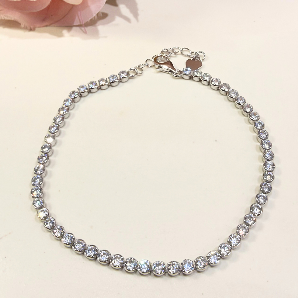 Miniatura: Pulsera Tenis Circular