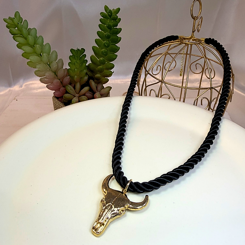 Miniatura: Collar Cordón Cabeza de Toro