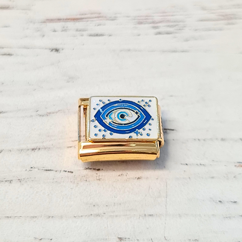 Miniatura: Dije Ojo Turco Dorado