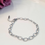 Miniatura: Pulsera Carolina Plateada